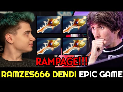 RAMZES666 & DENDI Epic Game — Unexpected Ending 7.28 Dota 2