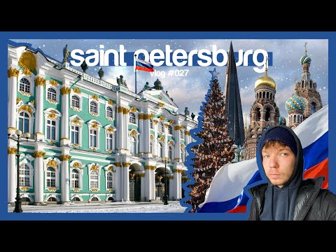 VLOG #027 \\ RUSSIA’S most BEAUTIFUL CITY in winter & during CHRISTMAS | ST.-PETERSBURG TRAVEL GUIDE