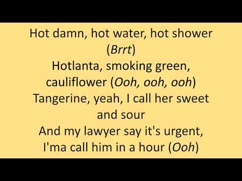 Chance the Rapper - Hot Shower ft. Dababy, MadeinTYO (lyrics)