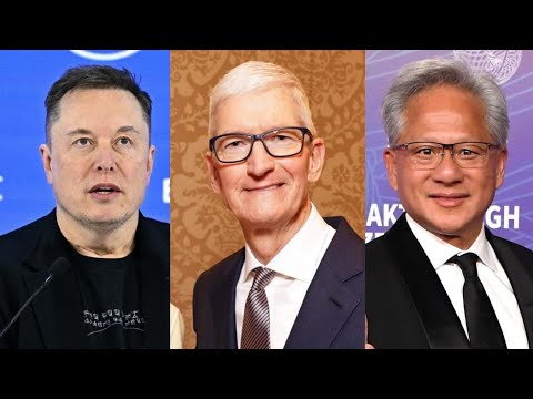 イーロン・マスク、ティム・クック、ジェンスン・フアン、トランプ氏と共に中国へ (Elon Musk, Tim Cook, Jensen Huang accompany Trump in China)