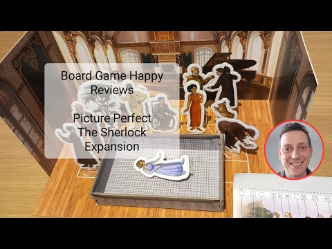 Picture Perfect The Sherlock Expansion review by Board Game Happy