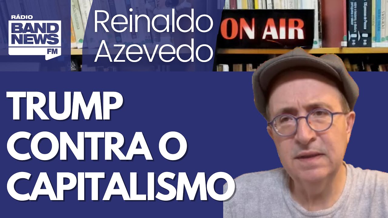 Reinaldo: Trump segue na sua luta contra o capitalismo, agora com aço e alumínio