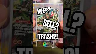 Or should I get this card Graded? 🤔 | KEEP SELL TRASH 🗑 #pokemontcg
