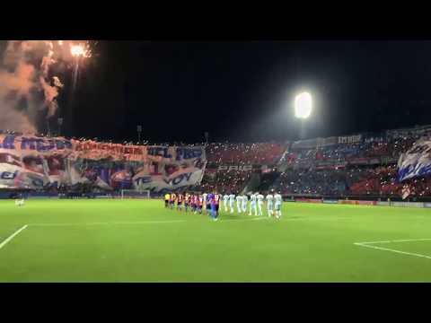 "Recibimiento ante Gremio por Conmebol Libertadores 2018" Barra: La Plaza y Comando • Club: Cerro Porteño