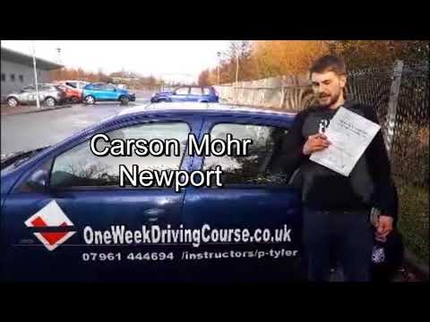Intensive Driving Course Newport | Crash Course Newport Carson Mohr