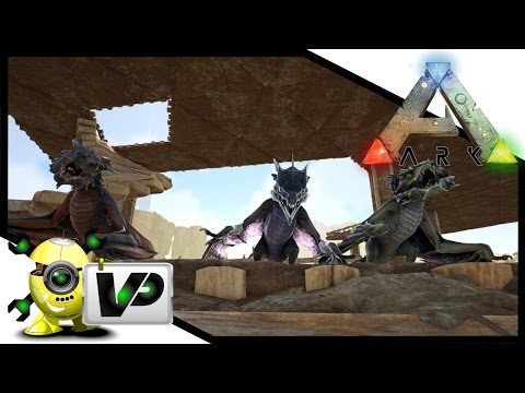 ARK  Survival Evolved Ep 13 More Babies!! Wyvern and Thylacoleo
