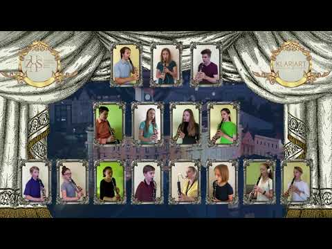 Clarinet ensemble KLARIART , ZUŠ Krnov -  Mozart in quarantine 2020