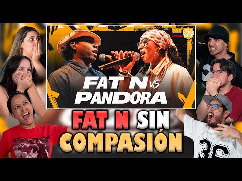 🩸TOO MUCH BLOOD! - COLOMBIANS REACT to PANDORA vs FAT N [FMS COLOMBIA 2025]
