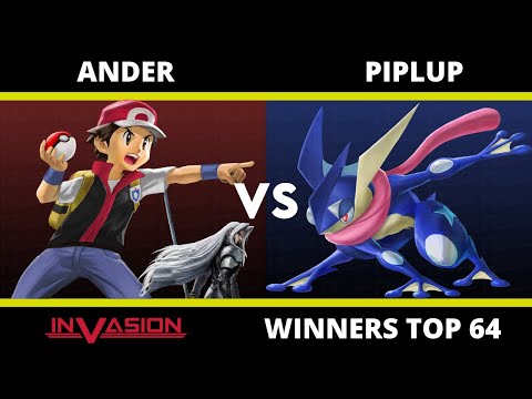 Invasion: Winners Top 64 - Ander (Pokemon Trainer,Sephiroth) Vs Piplup (Greninja)