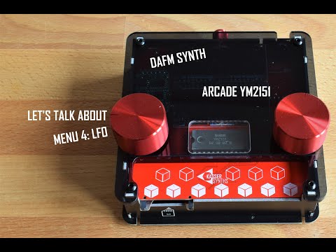 DAFM synth ARCADE YM2151 - MENU 4/6