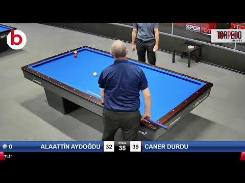 ALAATTİN AYDOĞDU & CANER DURDU Bilardo Maçı - 2022 ERKEKLER 1.ETAP-14.TUR