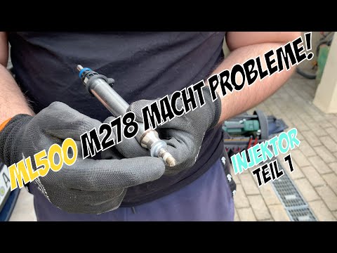 Mercedes ML500  | M278 Injektor Tausch | ML macht nur Probleme!