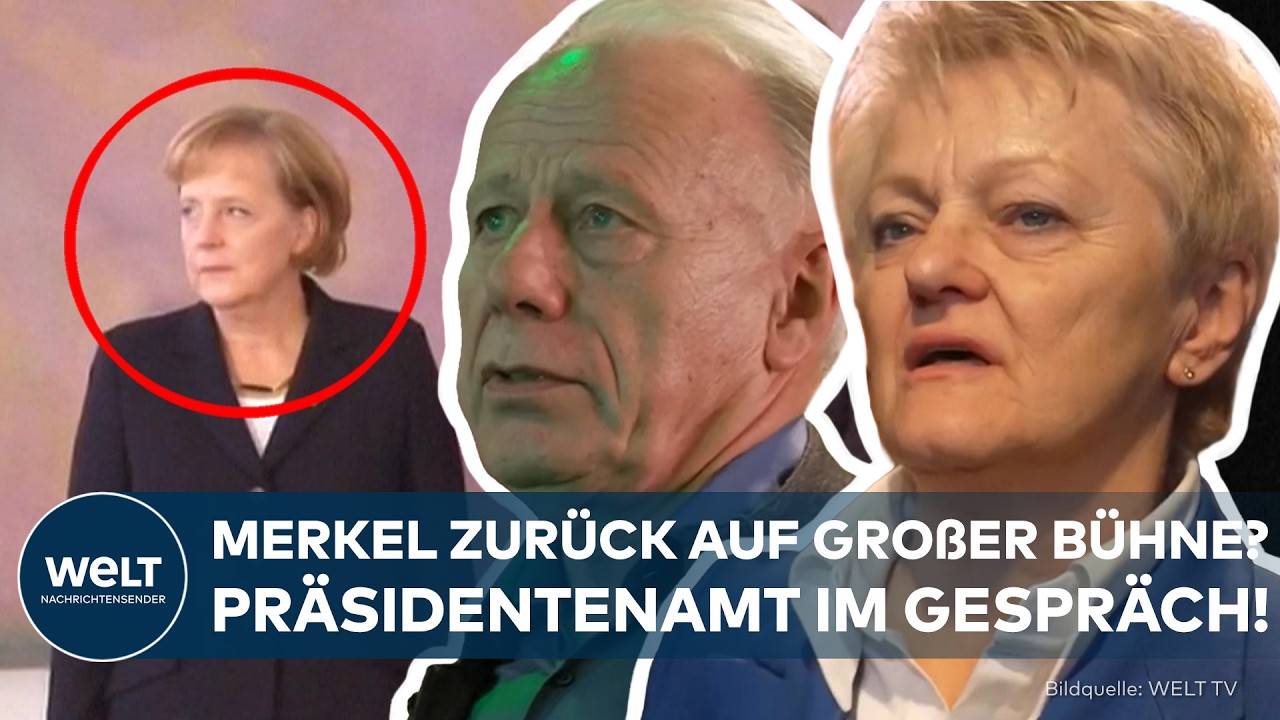 MERKEL ALS BUNDESPRÄSIDENTIN? Grüne bringen die Ex-Kanzlerin für höchstes Staatsamt ins Gespräch
