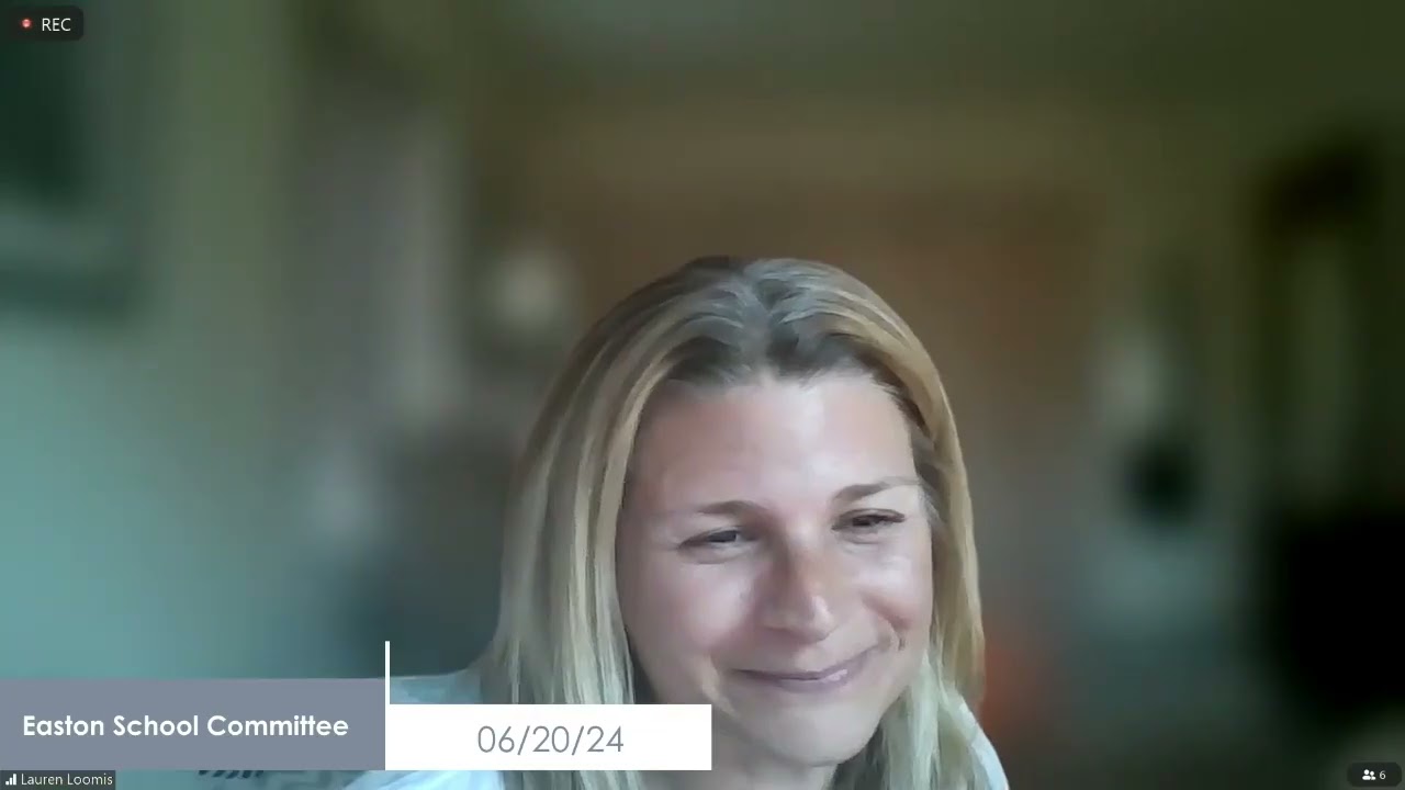 Easton School Committee Meeting 6/20/24