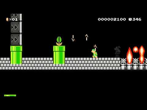 8-4 l'originale SuperMariobros! by Nasetto BG - SUPER MARIO MAKER - NO COMMENTARY 1bd
