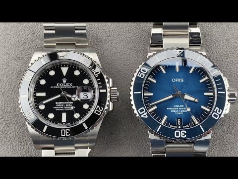 2021 Rolex Submariner 41 VS Oris Aquis Caliber 400: A Luxury Dive Watch Shootout!