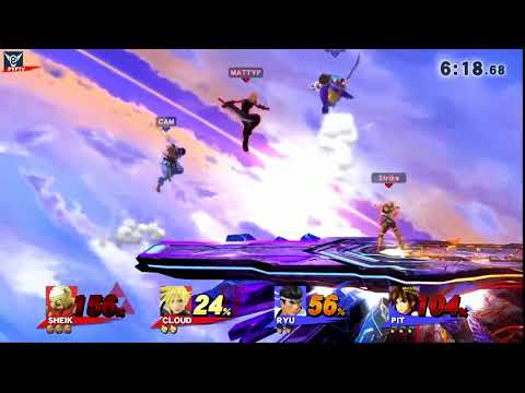 NUC28 - Strike & TRILLY MAYS vs frededish & Jet Live - Smash 4 Doubles