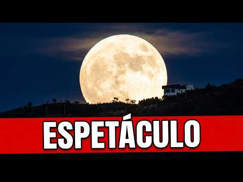 O Nascer da Lua Mais Bonito de Minas Gerais