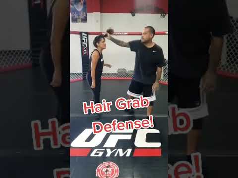 Hairgrab defense 🔥