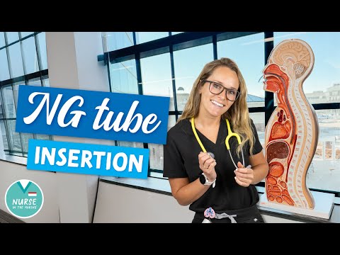 How To Insert A Nasogastric Tube » NG Tube » Nursing Skills