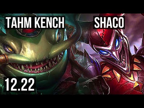 TAHM vs SHACO (TOP) | 5/0/0 | EUW Master | 12.22