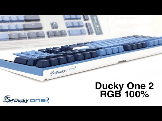Vídeo relacionado con Ducky - Ducky One 2 SF Gaming Tastatur, MX-Black, RGB LED - Schwarz