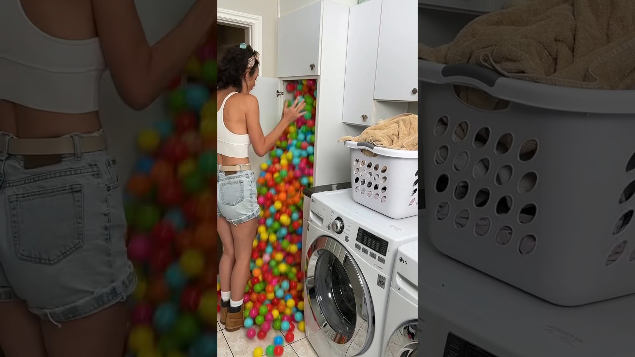 She never wants to see balls again! 😅