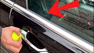 How To Open A Car With The TENNIS BALL!