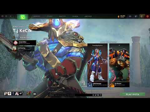 DOTA 2 Sniper Monkey King Bar (MKB), Aghanim Scepter, Shadow Blade