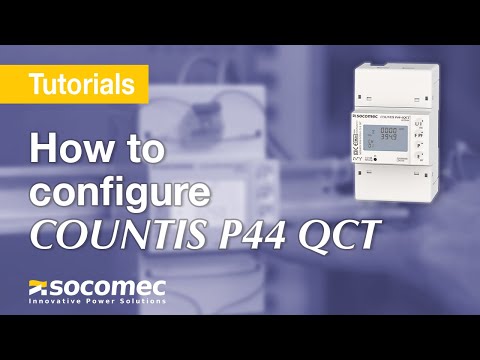 How to install and configure a COUNTIS P44 QCT?