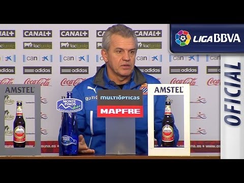 Rueda de Prensa de Aguirre tras el Osasuna (1-0) RCD Espanyol - HD