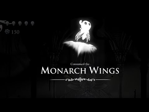 How to get Double Jump (Monarch Wings) In Hollow Knight.