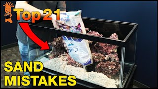 Change your Tank With A Live Sand Bed - Top 21 Reefing Mistakes