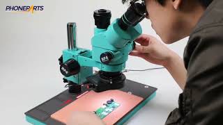 RF4 20th Anniversary Edition – Professional Stereo Trinocular Zoom Microscope RF-6558-X