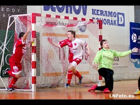 Futsal: SK Slavia Praha - Indoss Plzeň 6:3 (3:0)