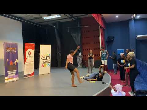 Eugene Skeef - Creative interaction at K-Cap, KwaMashu, Durban, South Africa 2