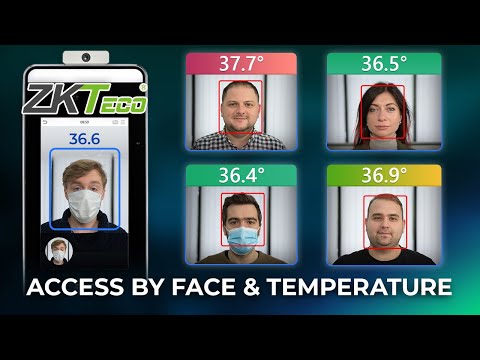 ZKTECO TEMPERATURE MEASUREMENT AND FACE RECOGNITION 2-in-1 ACCESS CONTROL TERMINAL REVIEW AND DEMO!