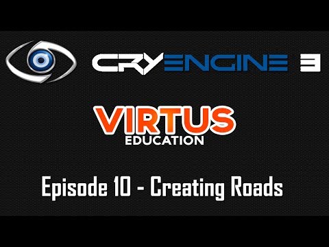 Cryengine 3 SDK Beginner Tutorial Series - #10 Creating Roads