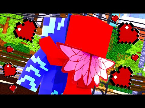 CORUJITA DEU UM BEIJO NO MENINO GATO ESCONDIDO NO MINECRAFT PJ MASKS