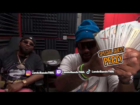 Peezy Pulls Up To Lando Bando Stream + Talks Getting Sued for 2 Million, Quitting Drank, & More.