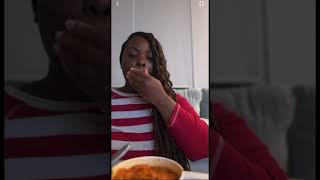 Trying Indian Food For The First Time 🇮🇳 #indianfood #indianfoodie #chickentikkamasala #mangolassi