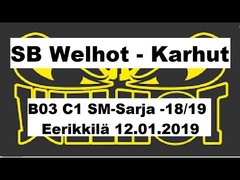 SB Welhot - Karhut C1 SM-Sarja 18/19
