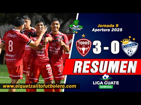 BULLS' THROWING / Malacateco 3 vs. Cobán Imperial 0 / Matchday 9 Apertura 2025 FULL SUMMARY