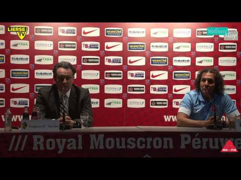 Royal Mouscron-Péruwelz - K. Lierse S.K.: reacties Stojanovic en Chihab