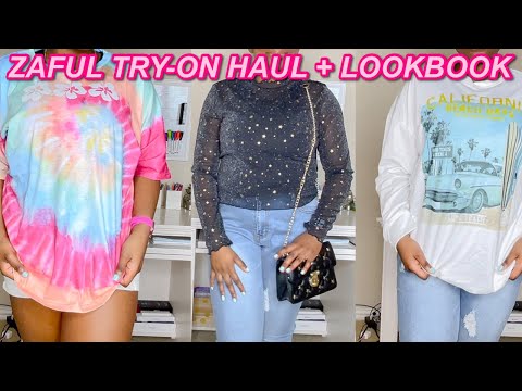 zaful try-on haul + spring 2021 lookbook