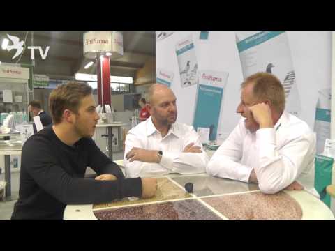 Denis Faber, Markus Neeb, Klaus Steinbrink über die Reisesaison auf dem Int. TaubenMarkt Kassel 2016