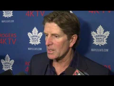 Maple Leafs Morning Skate: Mike Babcock - October 19, 2016
