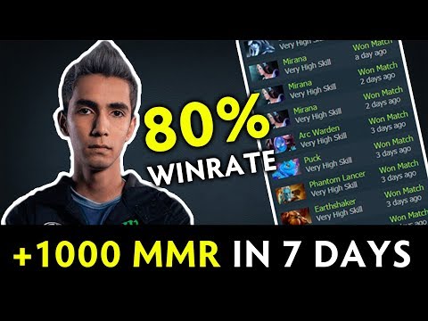 +1000 MMR in a week — SumaiL from 7k to 8k