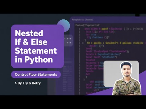 5 Nested If Else Using Python Python Tutorial Simple Hinglish Python Ai Yt Pythonbeginner