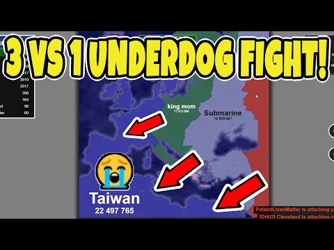 TRIPLE TEAMED But I Still Won In This New Game Mode! Territory Games io - Territorial IO